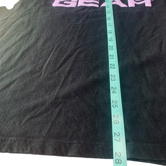 Vintage LA GEAR Forever 21 Mens Medium Black Purple t Shirt. 90’s Style - Picture 6 of 7